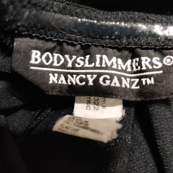 Shapewear slip 38C womens black firm control underwire vintage Nancy Ganz 08322 - Picture 6 of 12